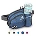 WATERFLY Fanny Pack Waist Bag: Waist Pack for Women Men with Water Bottle Holder Hiking Fanny Pack for Running Walking DogWalking Travel Cycling