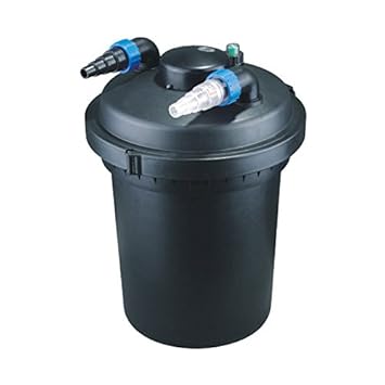 Aquaristikwelt24 CPF 380 Bio Teichfilter 12000l Druckteichfilter Druckfilter Bachlauf UVC Klärer Filter Teich Lampe Klar UV