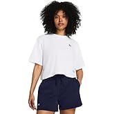 Under Armour Womens Boxy Crop Logo Short Sleeve T Shirt
