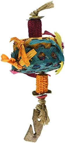 Planet Pleasures Basket Foraging Burd Toy, Large