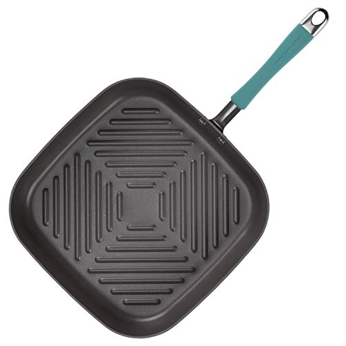 Rachael Ray Cucina Hard Anodized Nonstick Grill/Deep Square Griddle Pan