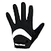 WOLFBIKE Non-Slip Gel Pad Gloves Cycling Riding Gloves (Full Black A, XL (9-10cm))