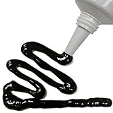 Midwest Hearth Hi Temp BBQ Grill Smoker Sealant FDA Food Safe RTV Silicone Adhesive (RTV 400 - Black)