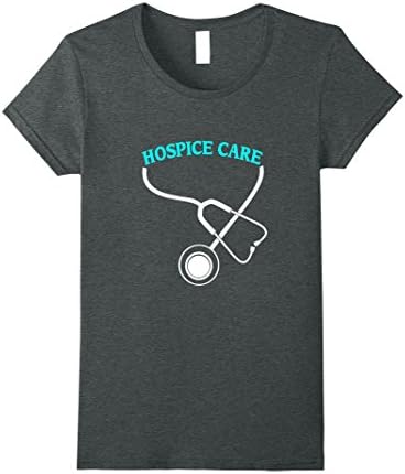 Womens Hospice Care Nurse Doctor Gift T-Shirt XL Dark Heather