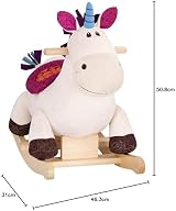 B. toys Unicorn Rocker Dilly Dally Wooden Ride On Toddler Toy 18+ Months view 9