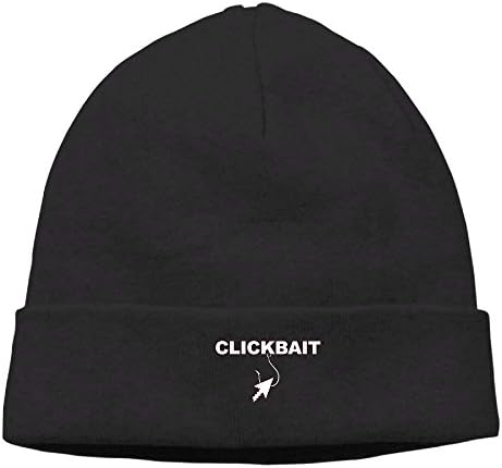 DIYoDGG Adult Knit Cap Casual Cap Autumn/Winter Cap - Clickbait