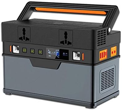 500wパワーバンクソーラー発電機 666wh 1850mahポータブル発電所 カークーラードローンラップトップ 110v 240v のバッテリー 充電をアップ