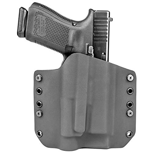 OWB TLR-1 Holster - Black (Right-Hand, Glock 17 - Gen 3, 4 & 5 Compatible)