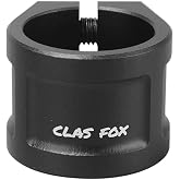 CLAS FOX Pro Scooter Clamps 2 Bolt Clamp Compatible for Standard and Oversized Scooter Bars (Black)
