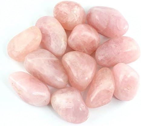 Prisha Rose Quartx Tumbled Stone For Multipurpose (1.1 Lbs)