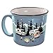 Ceramic Coffee Mug - 15 oz Retro Inspired Camping Mug - for Hot & Cold Drinks - Works as a Tea, Soup, & Coffee Mug - Stylish, Versatile, & Microwaveable Camping Coffee Mugs by Camp Casual