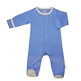 Babysoy Footie   (Baby) - Lake Blue-6-12 Months