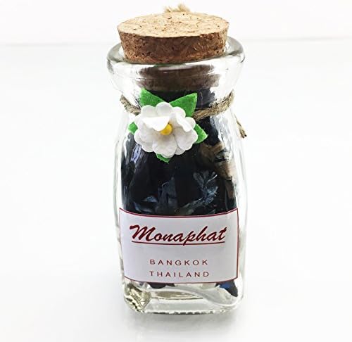 MONAPHAT The Beautiful Glass Bottle Design Decorative with BLUE OCEAN Fragrance Potpourri #PR-0201