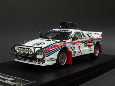 HPl 1/43 ランチア037 Rally (#3) 1986 Safari HPI 8231 LANCIA 037 EVO 1986 Safari Rally 3rd Place M. Alen