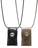 Fashion Pendant Necklace Holder Neck pouch for Fitbit Flex Wristband, Fitbit One, Misfit Shine, Withings Pulse O2, Sony Smartband swr10