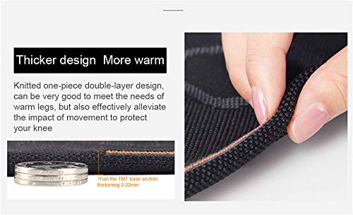 image for Glumes Sports Knee Support Sleeves Knee Brace (1 Pcs) for Men & Women 