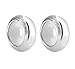 2pcs Top Quality Sterling Silver Rubber Charm Stopper Spacer Bead Fit Charm Bracelets Women Girls Mother’s Gifts EC141
