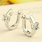 camellia eardrop of ear clip earrings