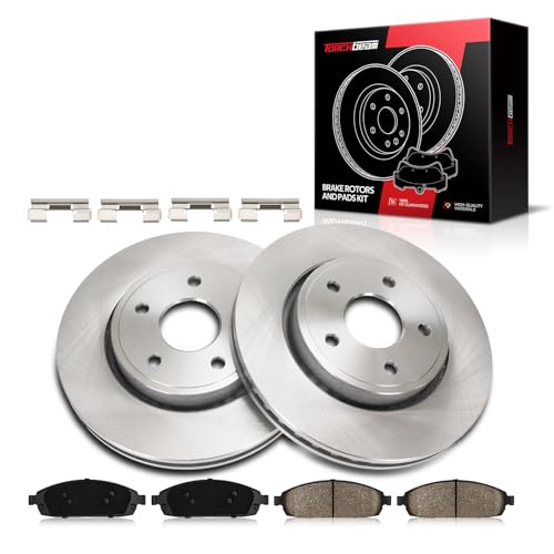 Front Brake Kit, Precision Balance Brake Rotors Ceramic Brake Pads for 2006-201…