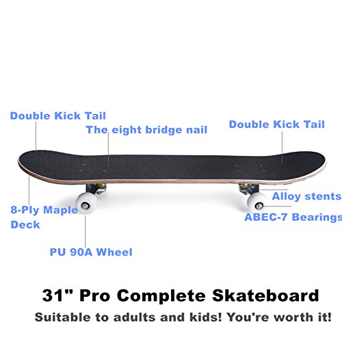 2 CCTRO+Skateboards+Skateboard+Complete+Beginners