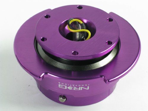 NRG Innovations SRK-250PP Quick Release Kit (Purple Body/Purple Ring)