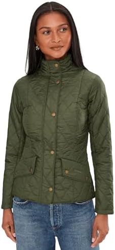 Amazon.com: Barbour Women's Premium Catton Wax Jacket, Brown (US