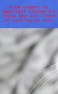 Livro From urgent to important system for
