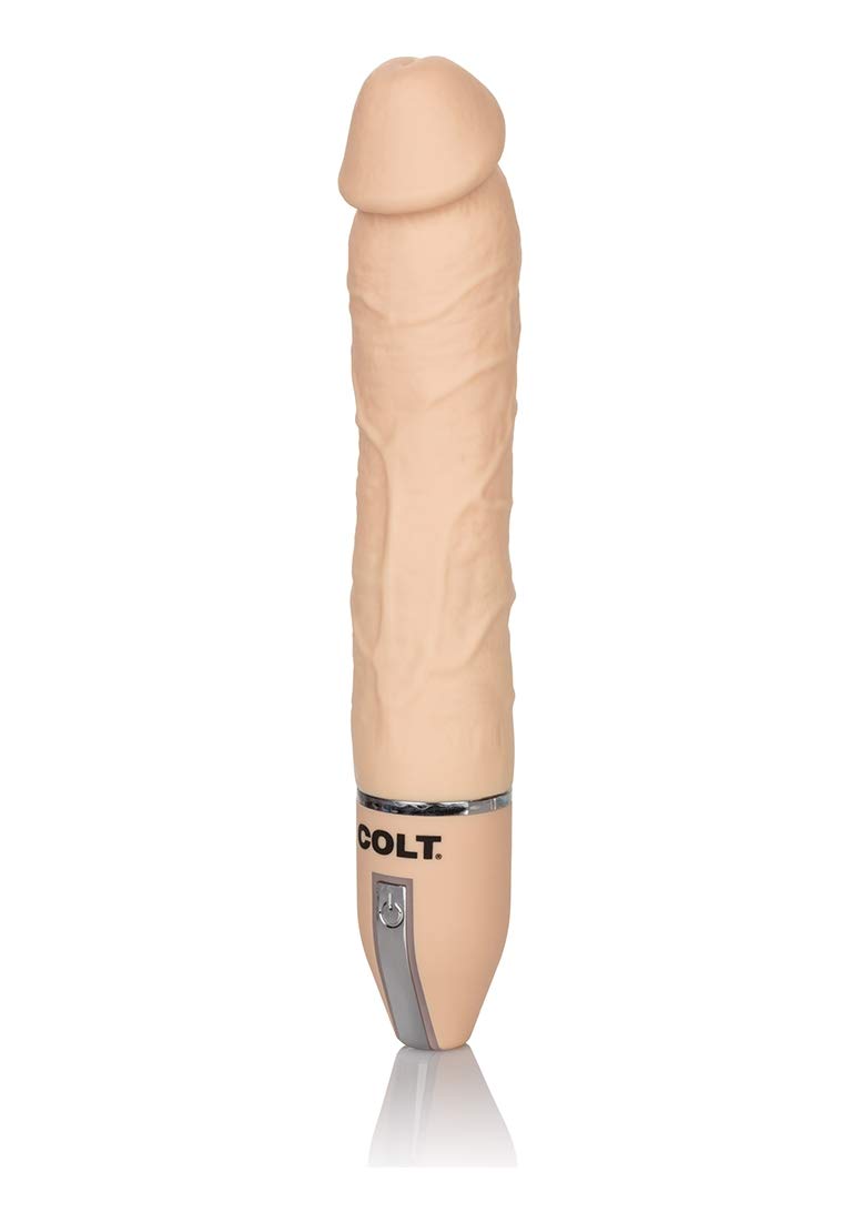 California Exotic Novelties Colt Ivory Deep Drill Dildo