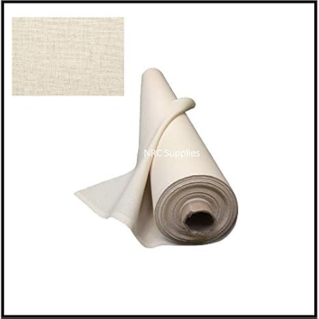 Fire Retardant Cream 54 Cotton Calico Curtain Upholstery Lining
