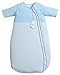 LETTAS Unisex Baby Cotton Removable Long Sleeve Zip up Sleeping Bag Thicken Autumn Winter Blue (6-12 Months,S)