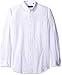 Z.KANG Men's Casual Linen Solid Long Sleeve Roll-up Shirt