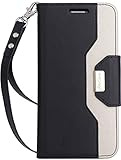 ProCase LG G6 Wallet Case, Folio Fold Card Case with Credit Card Slots Wristlet Flip Cover Kickstand Case for LG G6 2017 -Black