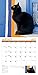 Turner Photo 2017 Cats Photo Mini Wall Calendar, 7 x 14 inches Opened (17998950002)