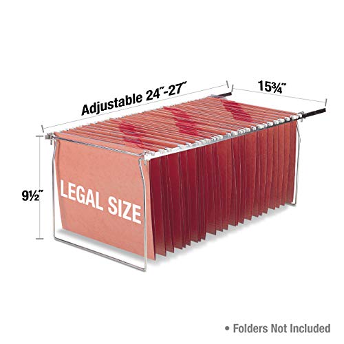 Officemate OIC Hanging File Folder Frames, Legal Size, Steel, Box of 6