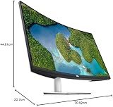 Dell S3221QSA 32 Inch 4K UHD Curved Monitor 60Hz VA AMD FreeSync 99% sRGB view 12