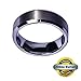 Tungsten Men's Wedding Bands Archer - Comfort Fit Ring, Matte Finish, Cobalt Free - Lifetime Warranty