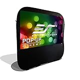 Elite Screens Pop-up Cinema Portable Outdoor Fast Folding Projector Screen Self Standing 84-inch 16:9 Ultra Light Weight Movie Theater Cinema Quick Collapsible Projection Screen w/Carrying Bag POP84H