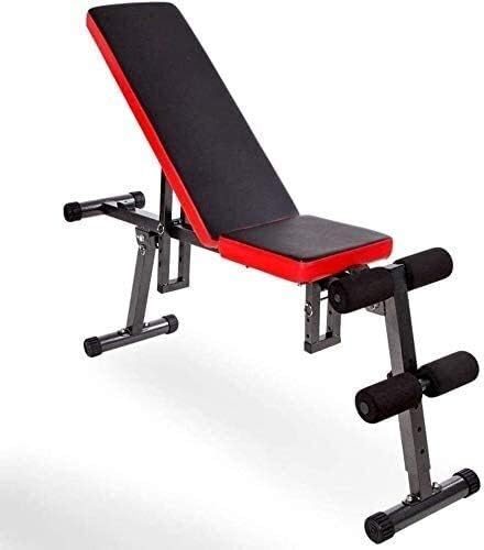 ウェイトベンチアジャスタブルワークアウトベンチジム クオリティウェイトベンチワークアウトベンチワークアウトベンチアジャスタブルシットアップベンチ ブラックとレッドpuレザーダンベルベンチジムエクササイズフィットネス セールsale Off リバースc
