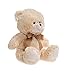WILDREAM Teddy Bear Stuffed Animal Helloween Toys with Ribbon Bow-Ties, Cute Teddy Bears Stuffed Animals Plush for Kids Toddlers Boys Girls, Gifts for Helloween/Birthday/Christmas- 8 Inch (Beige)
