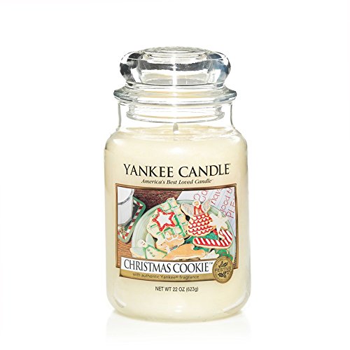 Yankee candle large jar candle, christmas cookie