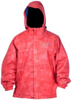Envirofit Solid Rain Jacket, Red, Large
