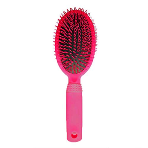 XKSIKjian’s Wigs, Women’s Hair Extension Hair Brush Loop for Silicone Micro Ring Fusion Bond Hairpieces Personal Beauty, Halloween Christmas Party Cosplay Wig Products – Pink
