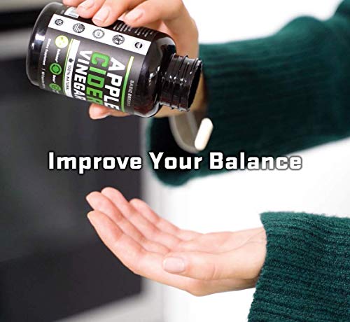 image for Apple Cider Vinegar Capsules - ACV Capsules With Cayenne Pepper For Fa