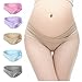 PIDAY Women's Under The Bump Cotton Maternity Hipsters Panties Multi Pack