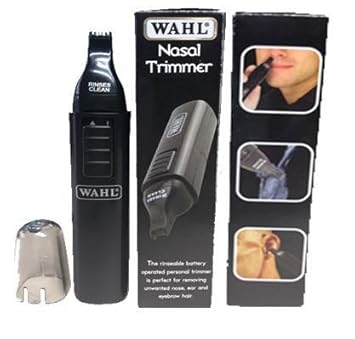 Brand New Wahl Battery Operated Nasal Hairtrimmer For Ear Nose