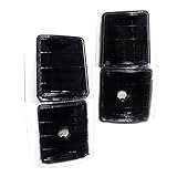 Chevy Tahoe C/K Suburban Corner Lights Signal Park Lamps Black Clear