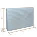 JEACENT Indoor Air Conditioner Cover Double Insulation Medium Steel-Blue