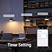 HaoDeng Smart Bulb, Smart Home Lighting, WiFi Light Bulbs, Color Changing Light Bulb, Smart Light Bulb Works with Alexa, Google Home, A19 Alexa Light Bulb No Hub Required, 60W Equivalent 500LM, 1Pack