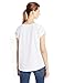Ellen Tracy Women's Rolled Cuff Top with Hardware