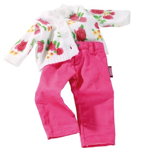 Gotz Floral Cardigan with Pink Pants for 18" Dolls 2013 (Limited Edition)